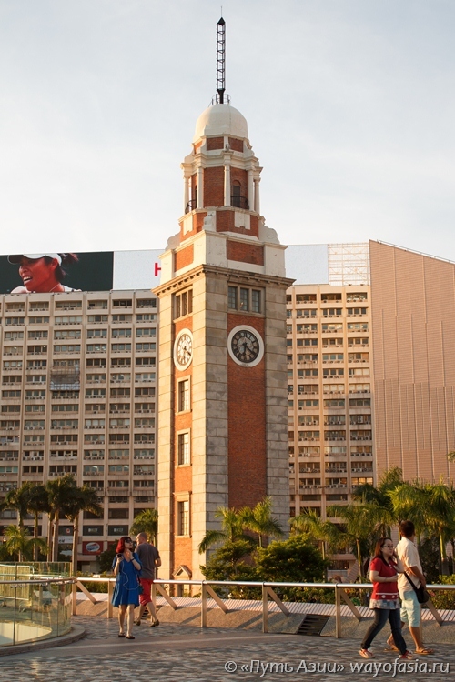 Часовая башня Tsim Sha Tsui Clock Tower в Гонконге