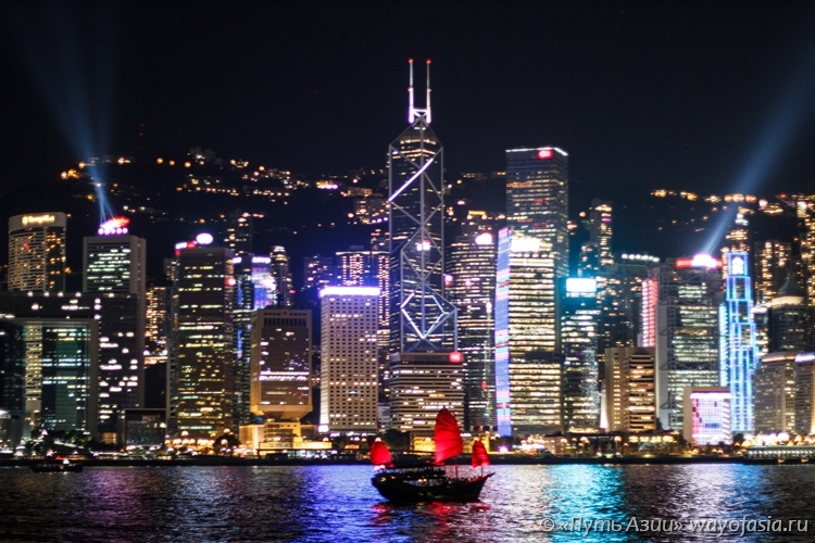 Гонконг – Лазерное шоу
