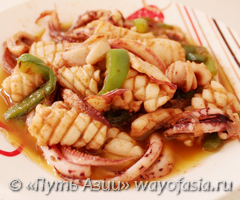 Рецепт кальмаров по-китайски