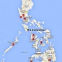 Международные аэропорта Филиппин на карте