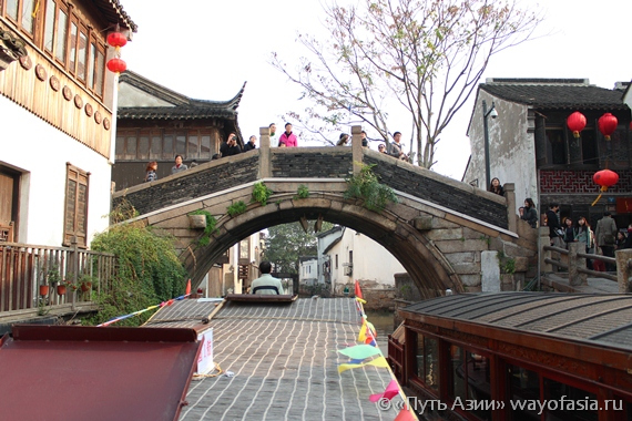 Китай - Сучжоу - мост через канал