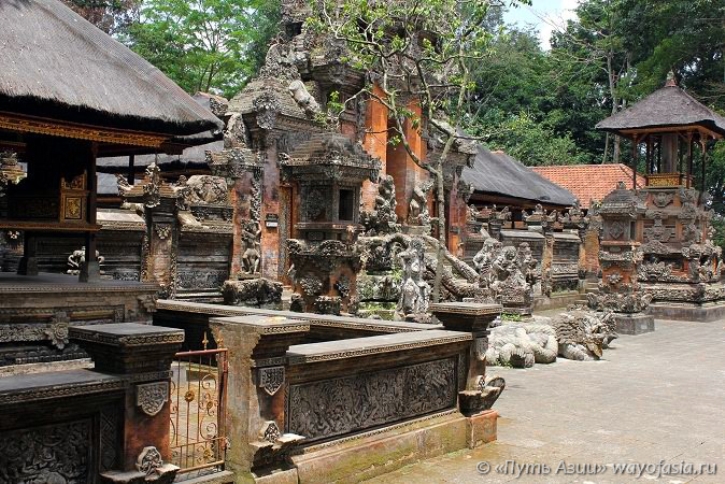 Бали - обезьяний храм